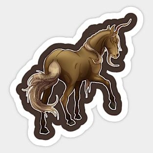 Natural unicorn Sticker